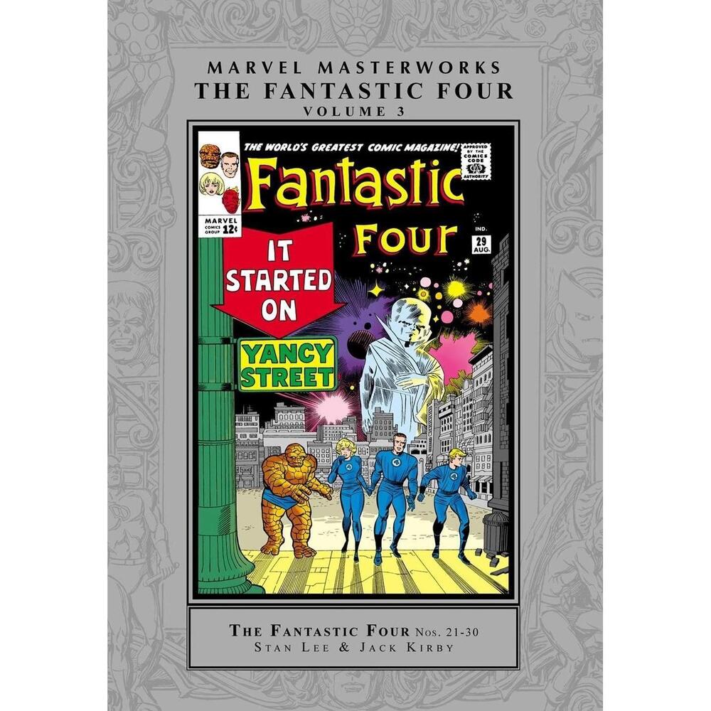 Marvel Masterworks Fantastic Four, Vol 3 Stan Lee Hardcover Started on Yancy St
